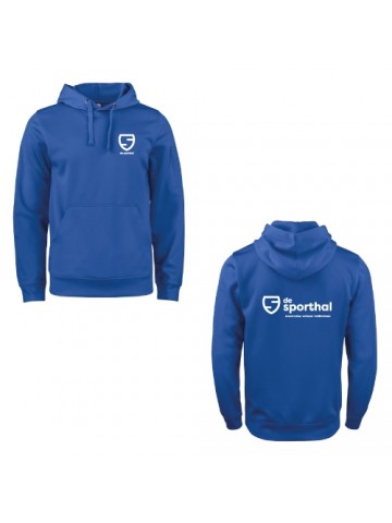 Basic Active Hoody Kobalt blauw
