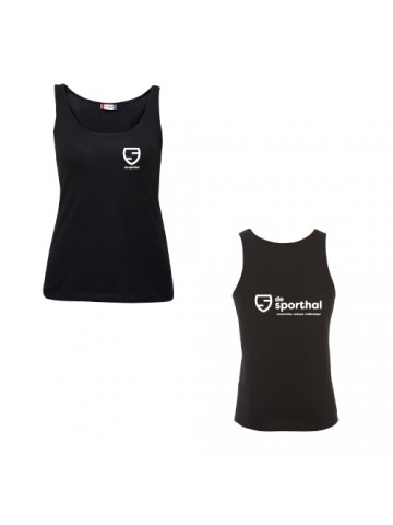  Tanktop Zwart Dames