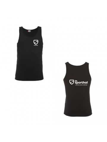 Tanktop Zwart Heren