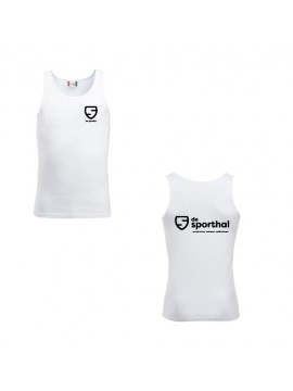  Tanktop Wit Heren