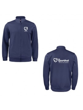 Basic Active Hoody Full Zip Navy